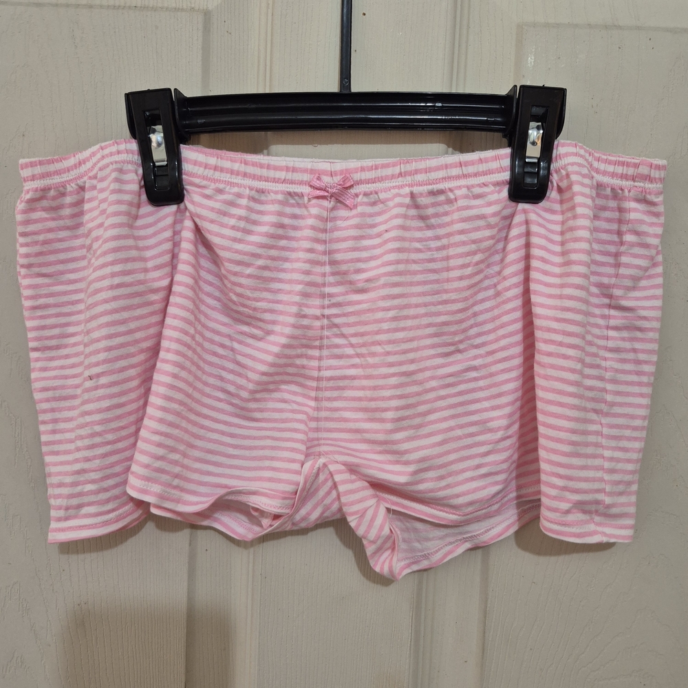 Victoria's Secret Pink Striped High Waist Shorts